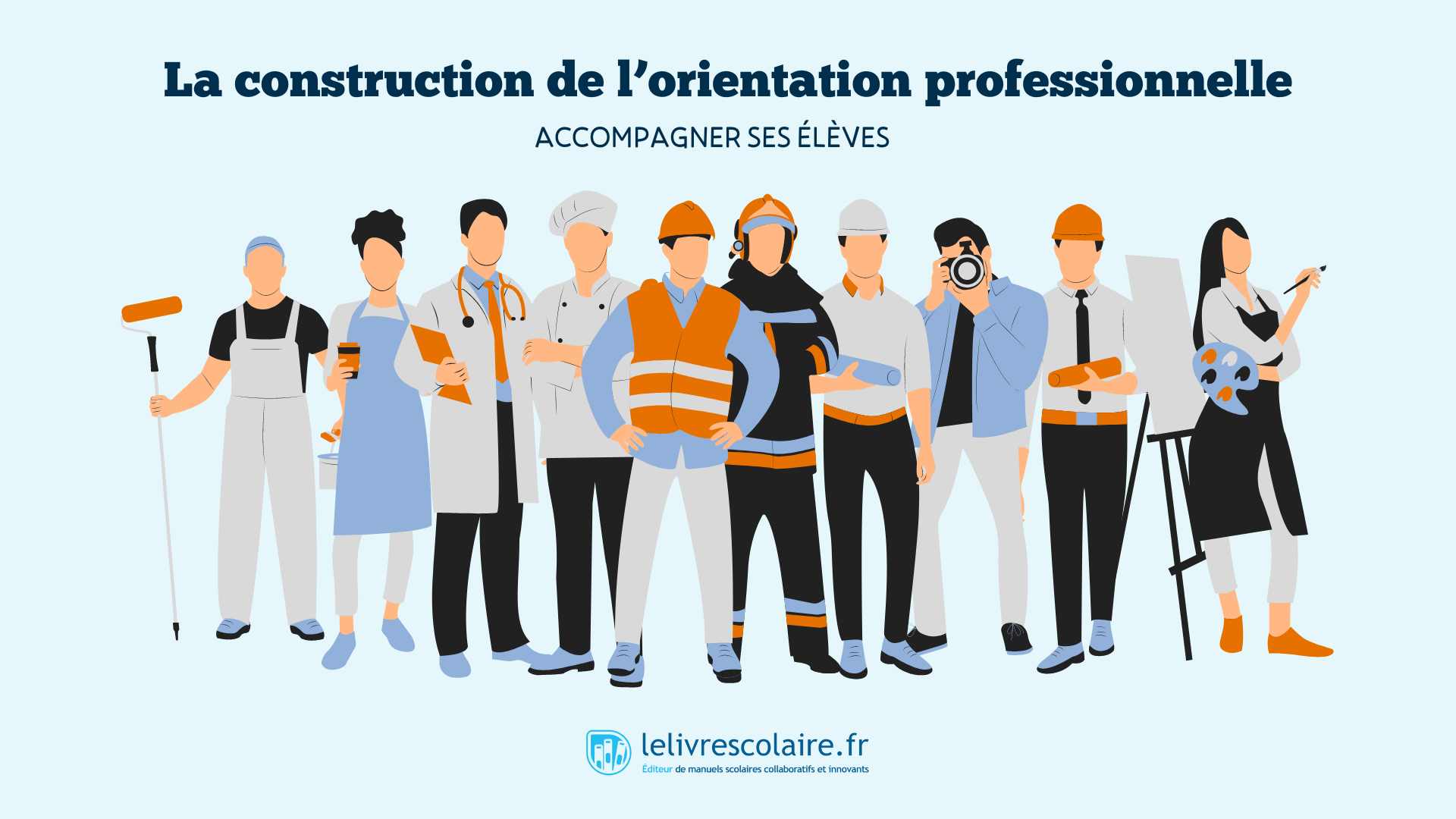 Image pour illustrer la construction de l'orientation professionnelle. 